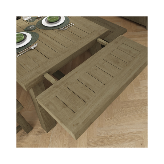 Saltash Solid Reclaimed Pine Extension Leaf – 45cm