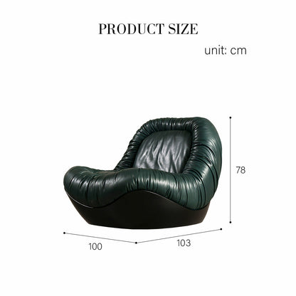 Moreau Barret Lounge Chair, Swivel Chair