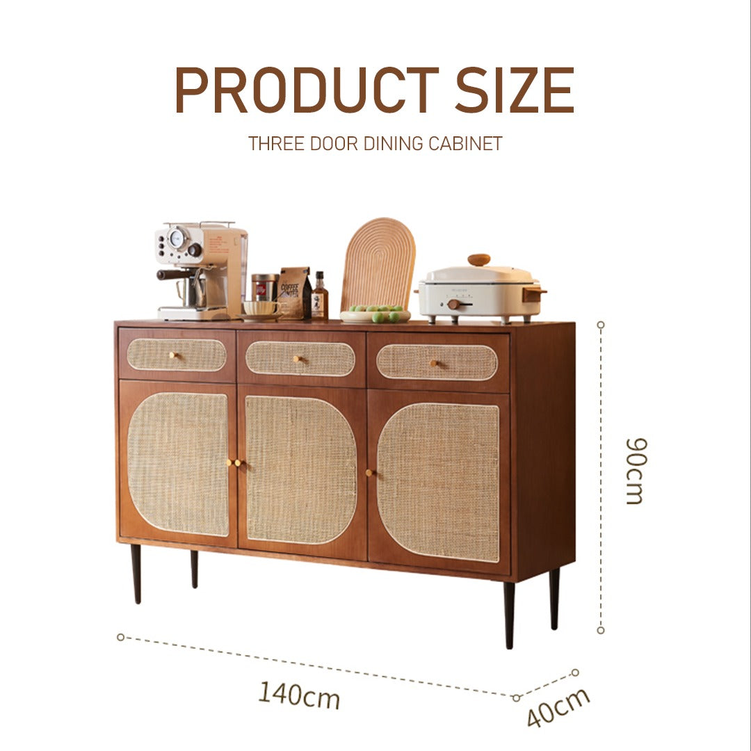 Antonio Long Sideboard, Solid Wood