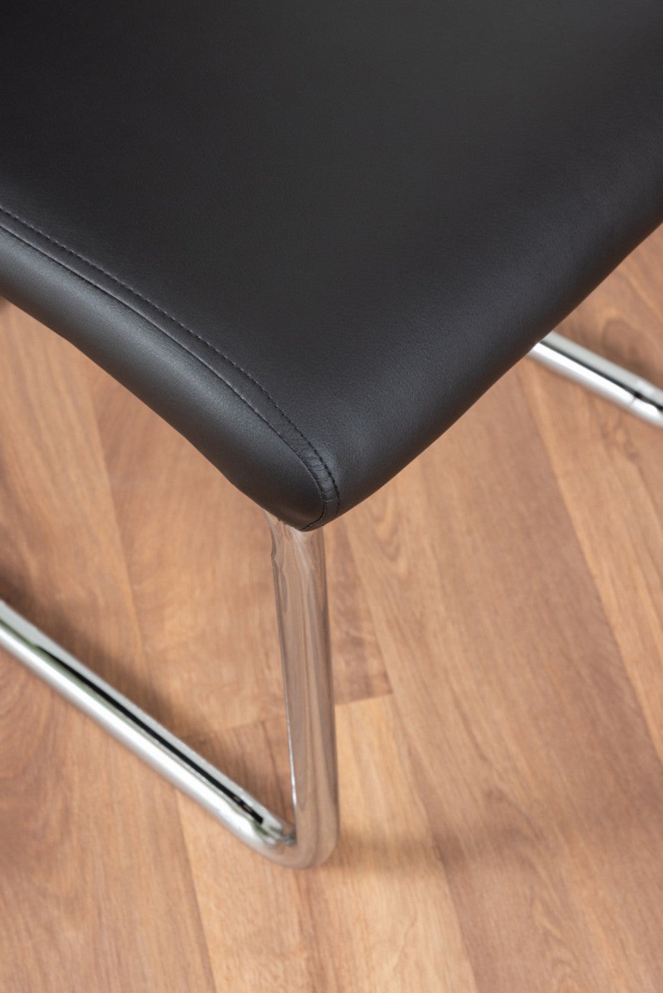 Renato 120cm High Gloss Extending Dining Table and 4 Lorenzo Chairs