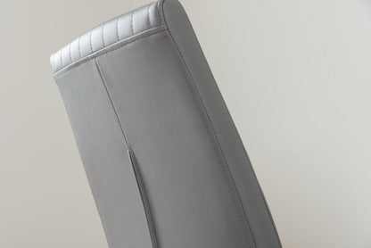 Renato 120cm High Gloss Extending Dining Table and 4 Lorenzo Chairs