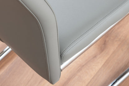 Renato 120cm High Gloss Extending Dining Table and 4 Lorenzo Chairs