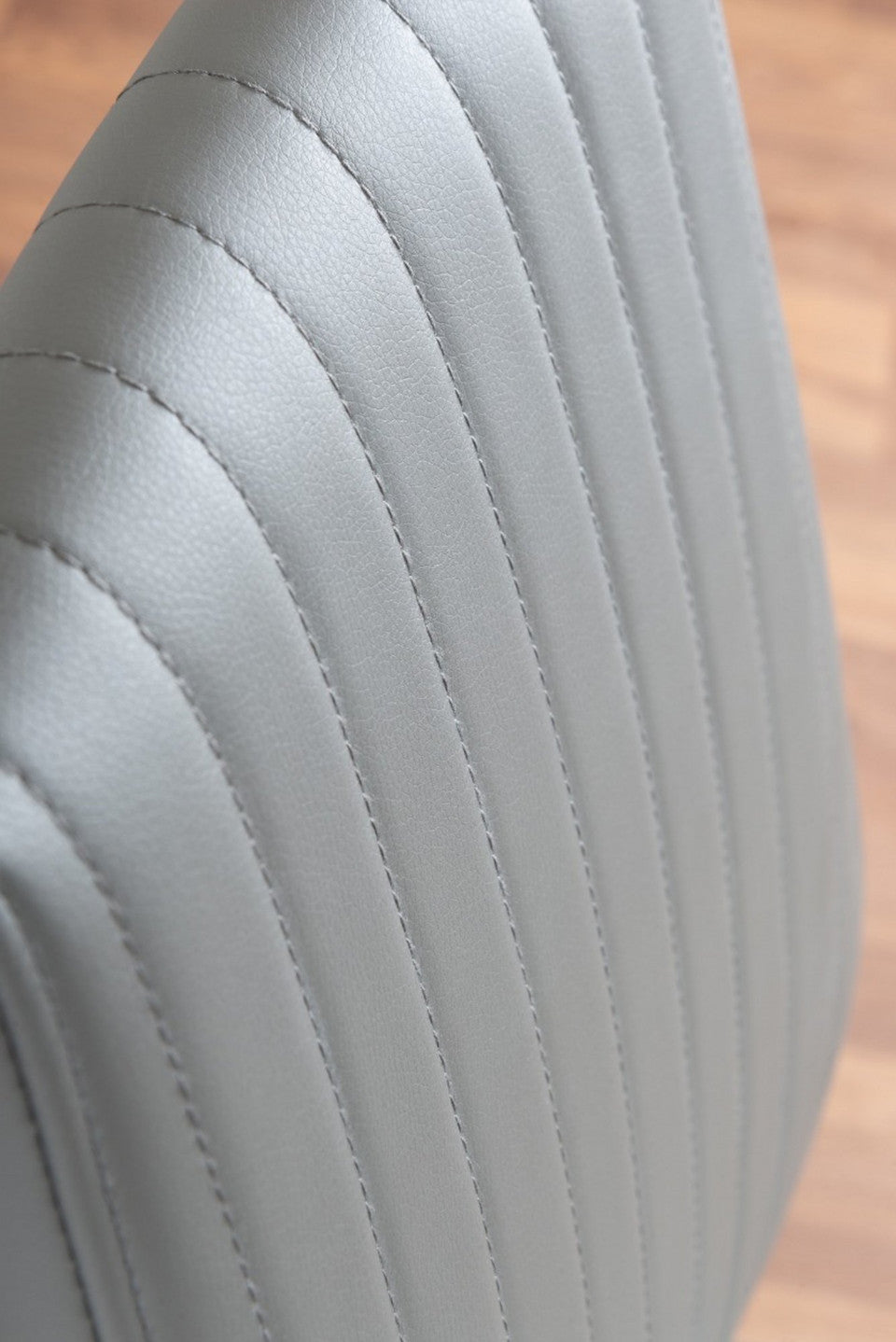 Pivero White High Gloss Dining Table and 6 Lorenzo Dining Chairs