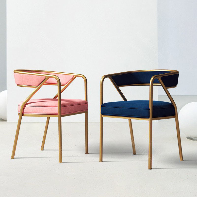 Dwight Dining Chair, Gold Frame