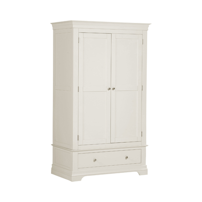 Bordeaux 2 Door Ivory Wardrobe – Elegant Storage Solution