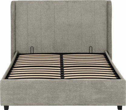 Amelia 4'6" Plus Bed - Dark Grey Fabric