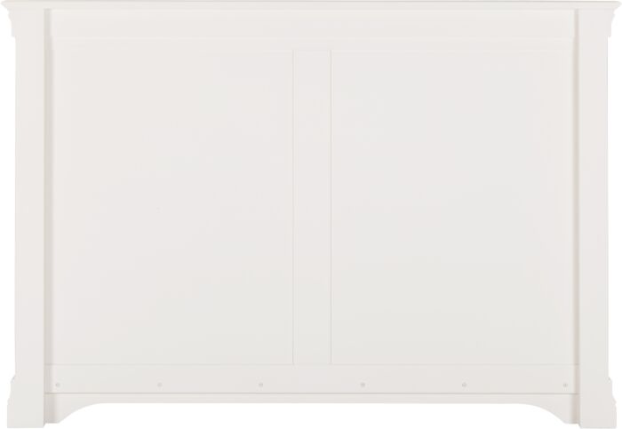 Bordeaux 4'6" High End Bed - Ivory
