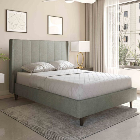 Amelia 5' Bed - Dark Grey Fabric