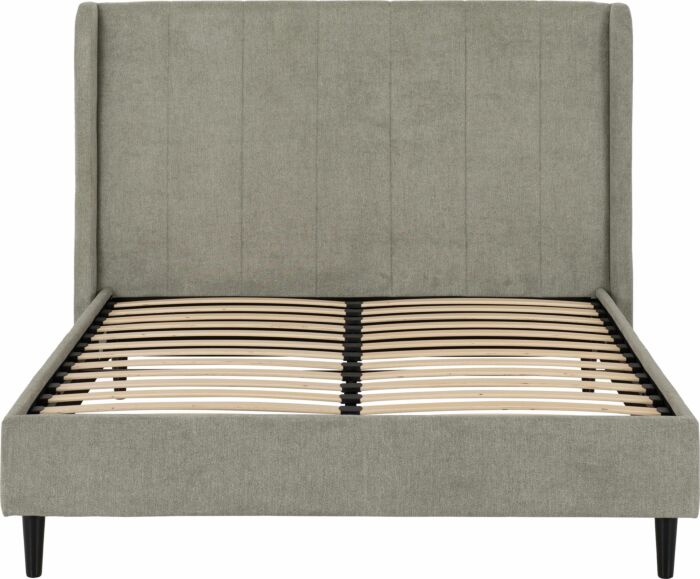 Amelia 5' Bed - Dark Grey Fabric