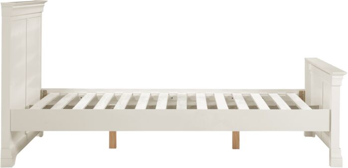Bordeaux 5' High End Bed - Ivory