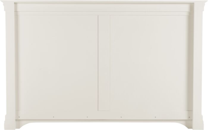 Bordeaux 5' High End Bed - Ivory