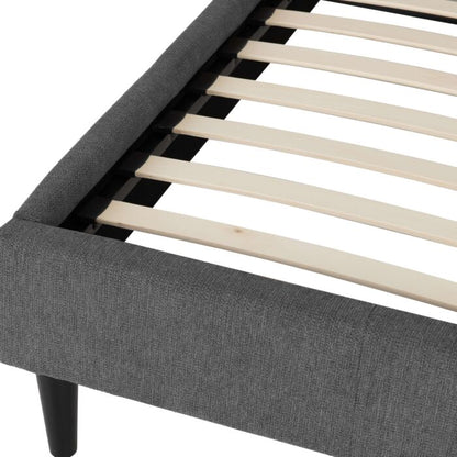 Verona 5' Bed - Grey Fabric