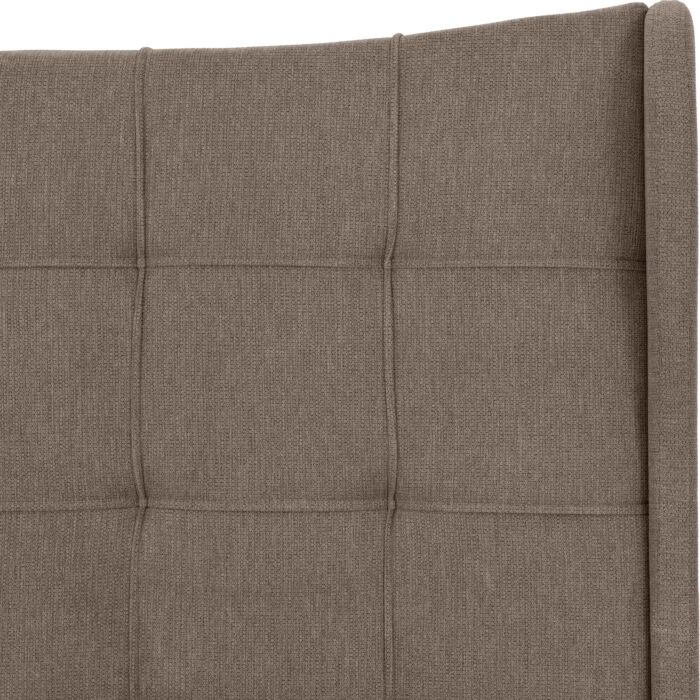 Verona 5' Bed - Brown Fabric