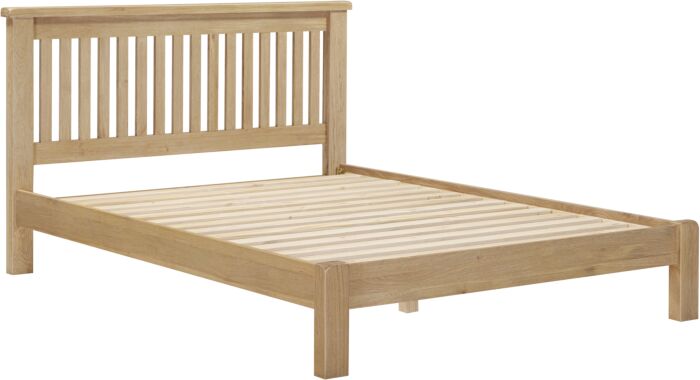 Windsor 5' Low End Bed - Natural Oak