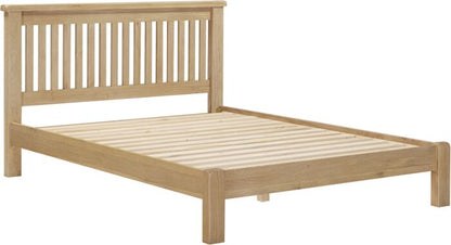 Windsor 5' Low End Bed - Natural Oak