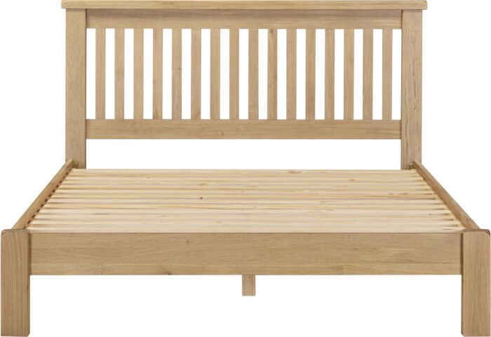 Windsor 5' Low End Bed - Natural Oak