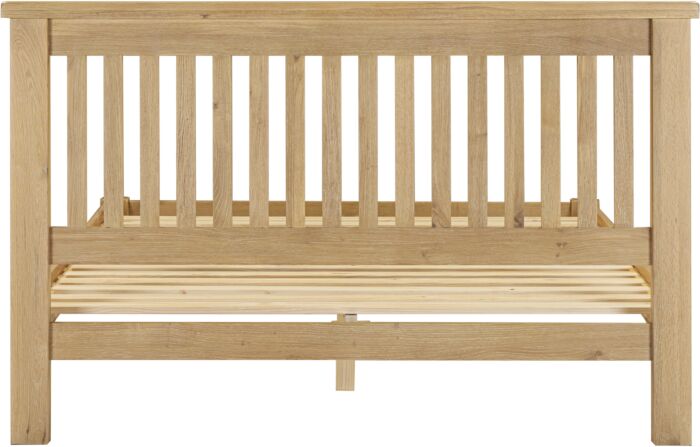 Windsor 5' Low End Bed - Natural Oak
