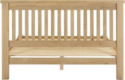 Windsor 5' Low End Bed - Natural Oak