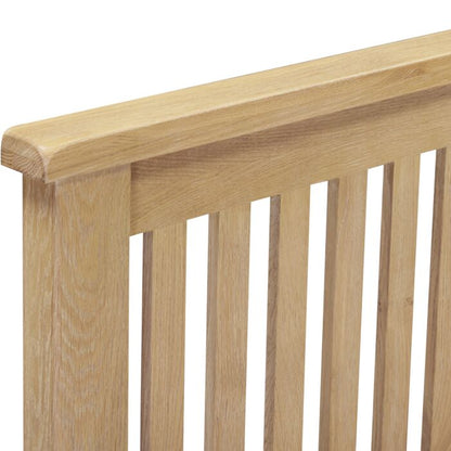 Windsor 5' Low End Bed - Natural Oak