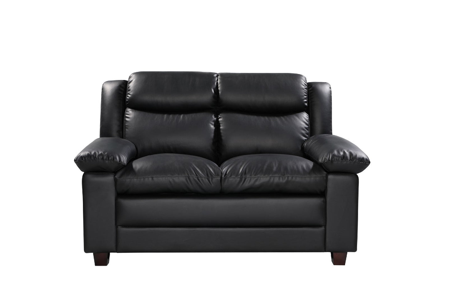 Urban Leather Look 2 Seat Sofa