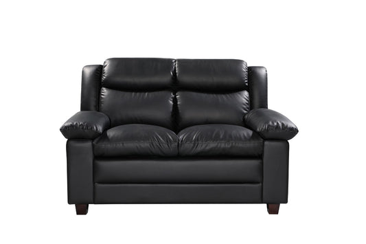 Urban Leather Look 2 Seat Sofa