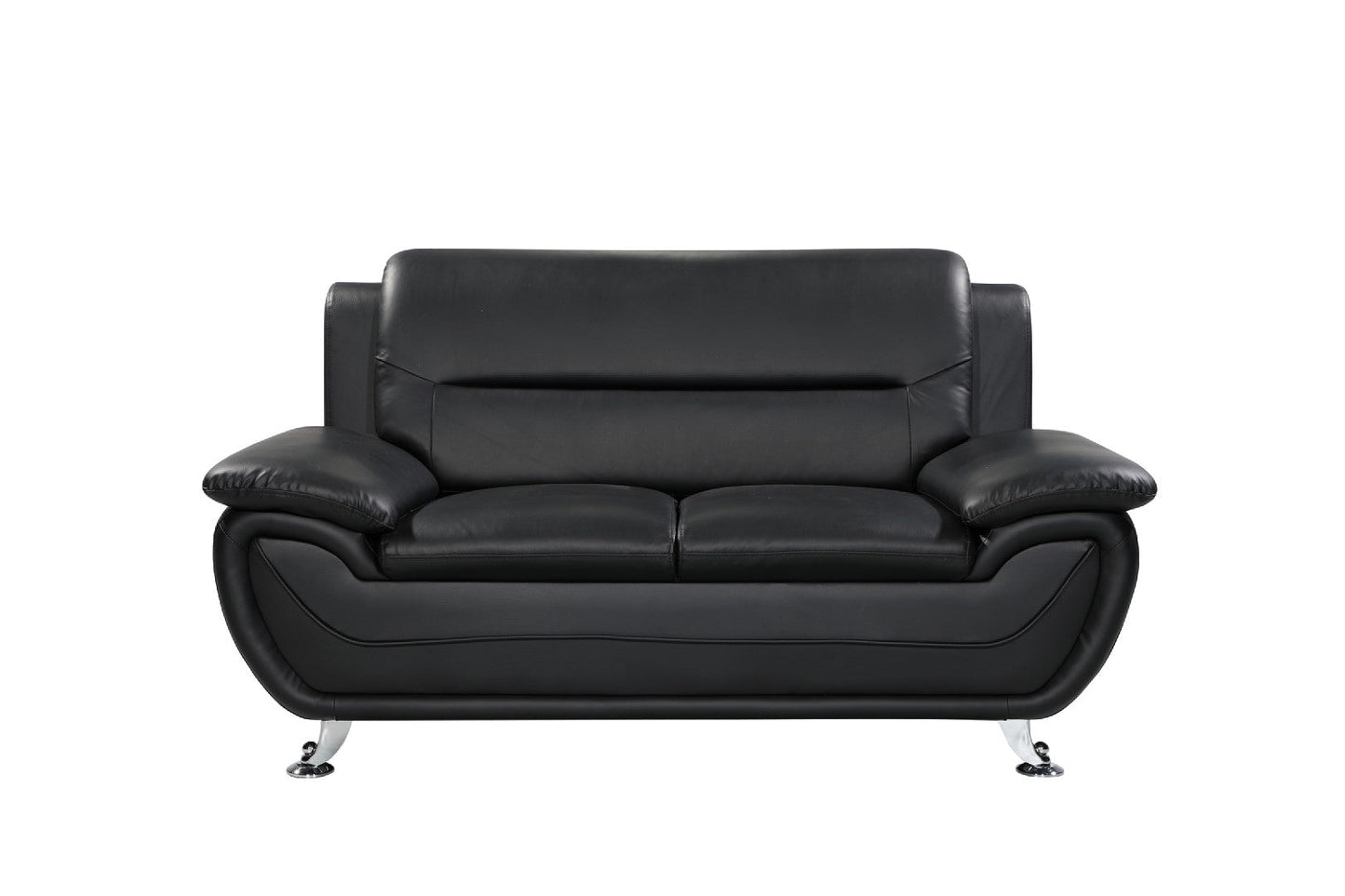 Oxford Faux Leather 2 Seat Sofa