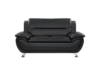 Oxford Faux Leather 2 Seat Sofa
