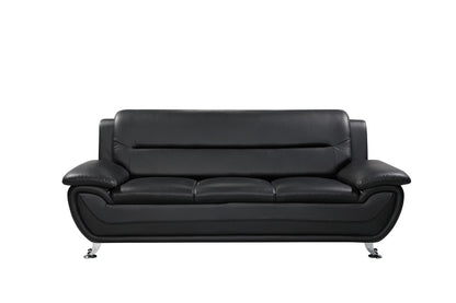 Oxford Faux Leather 3 Seat Sofa