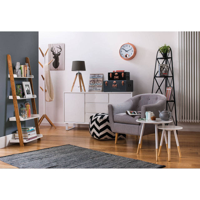 Moritz White High Gloss Sideboard