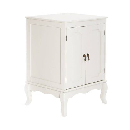 Marcella Double Door Ivory Finish Cabinet