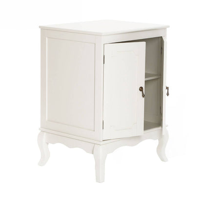 Marcella Double Door Ivory Finish Cabinet