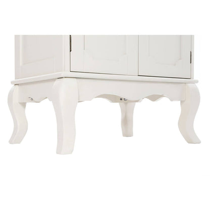 Marcella Double Door Ivory Finish Cabinet