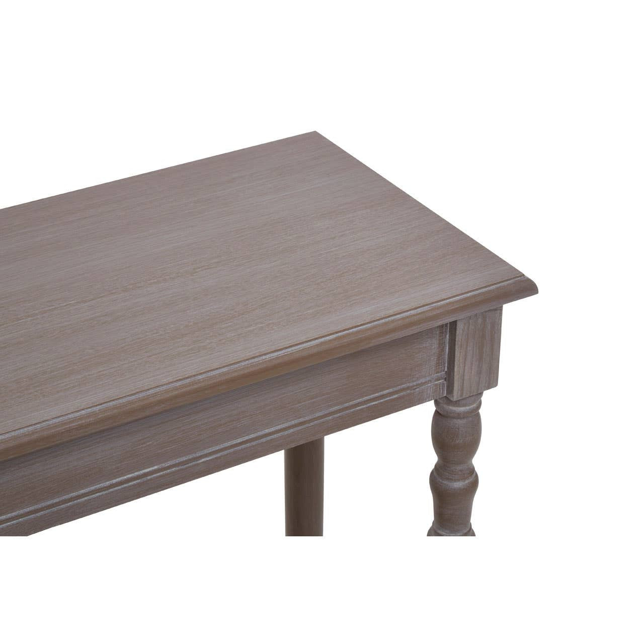 Heritage Natural Wash Console Table