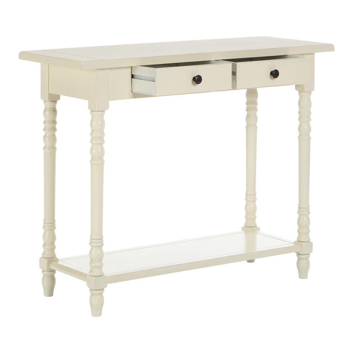Heritage 2 Drawers Ivory Console Table