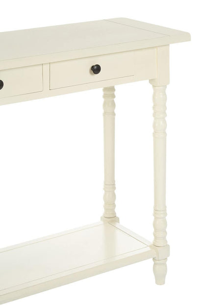 Heritage 2 Drawers Ivory Console Table