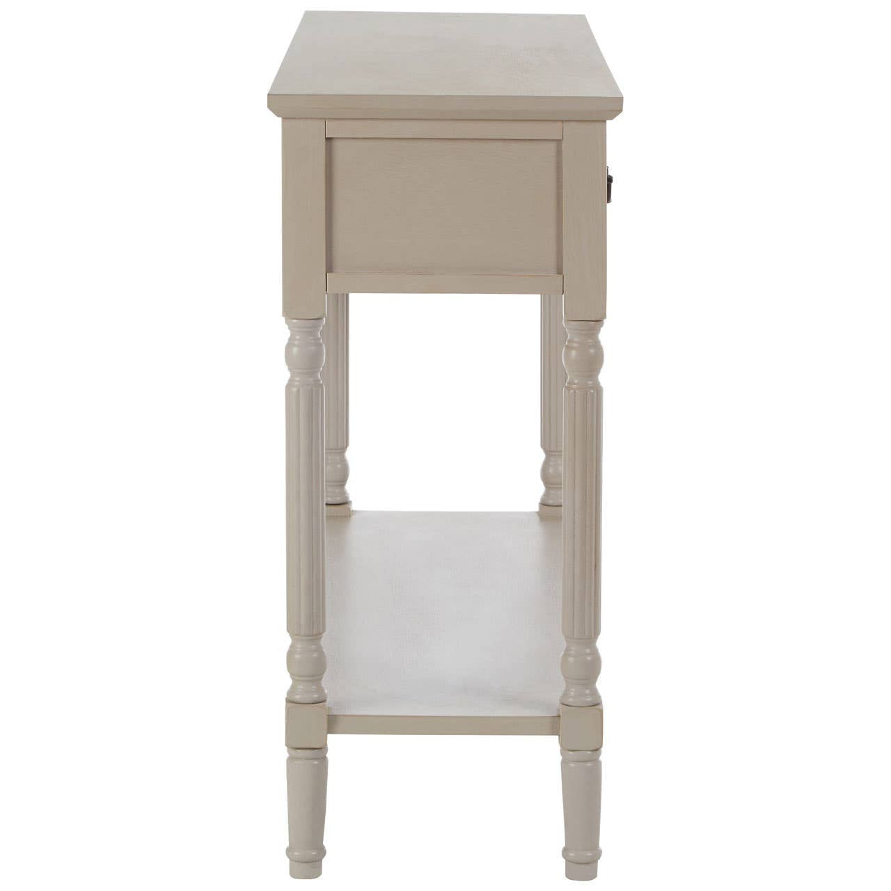 Heritage 3 Drawer Grey Putty Console Table
