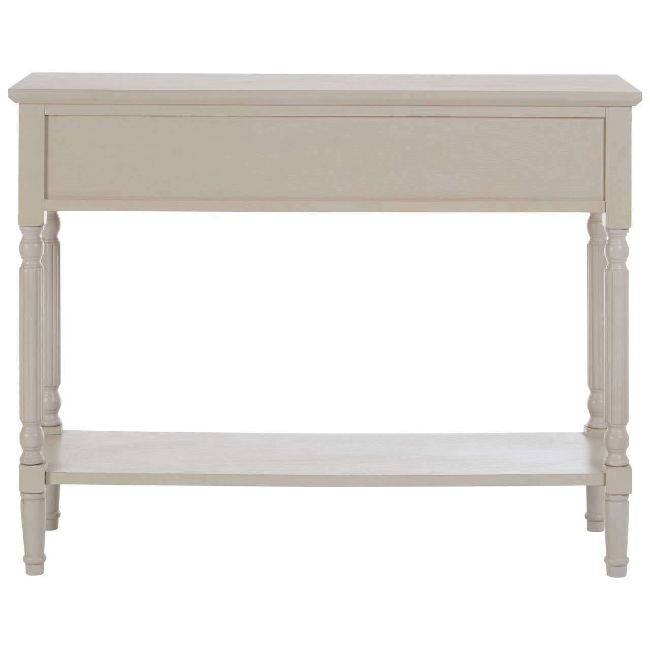 Heritage 3 Drawer Grey Putty Console Table