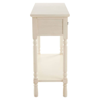 Heritage 3 Drawer Ivory Console Table