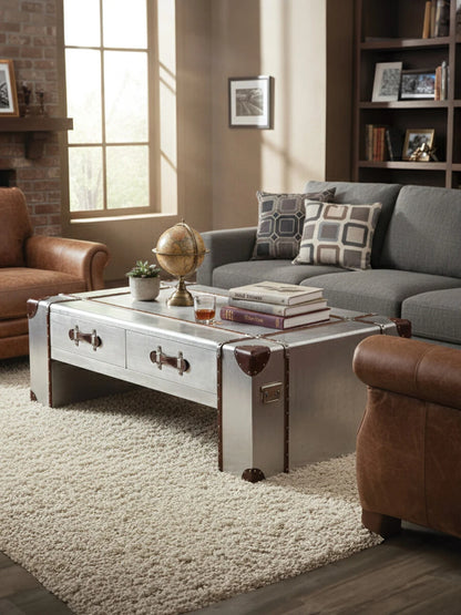 Avro Coffee Table with 2 Drawers