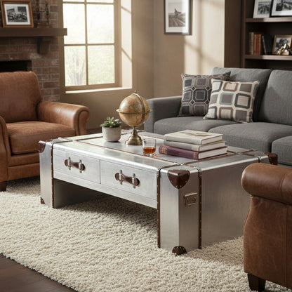 Avro Coffee Table with 2 Drawers