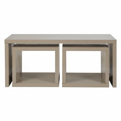 Madrid Coffee Table With 2 Under Tables