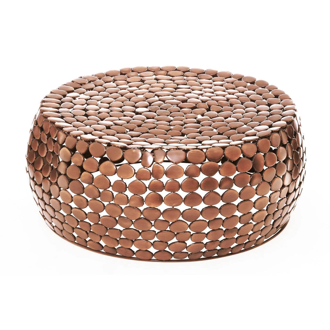 Templar Iron Pebble Design Coffee Table