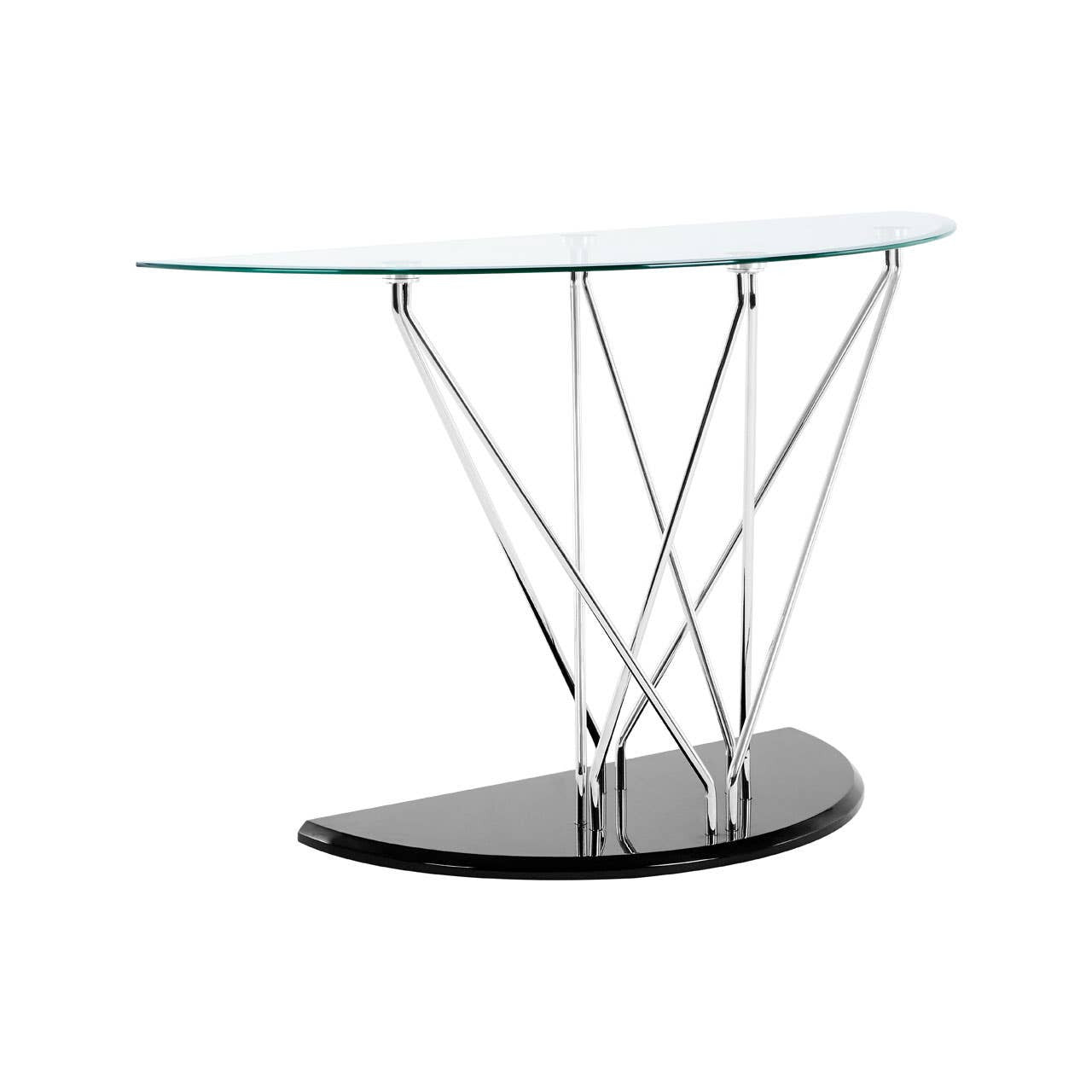Halo Half Moon Console Table