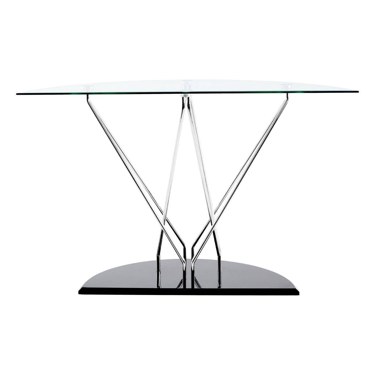 Halo Half Moon Console Table