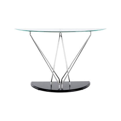 Halo Half Moon Console Table