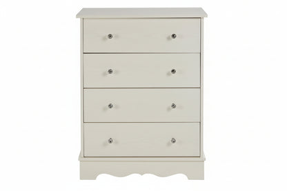 Emily Ivory 4 Drawer Chest