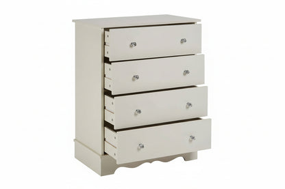 Emily Ivory 4 Drawer Chest