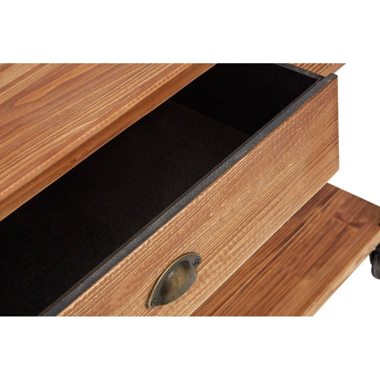 New Foundry 3 Drawer Console Table