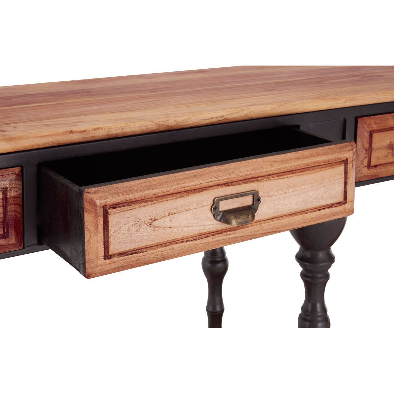 New Foundry 4 Drawers Console Table
