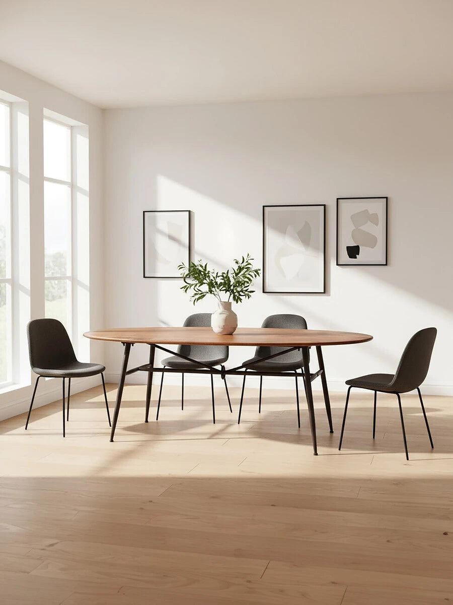 New Foundry Oval Table